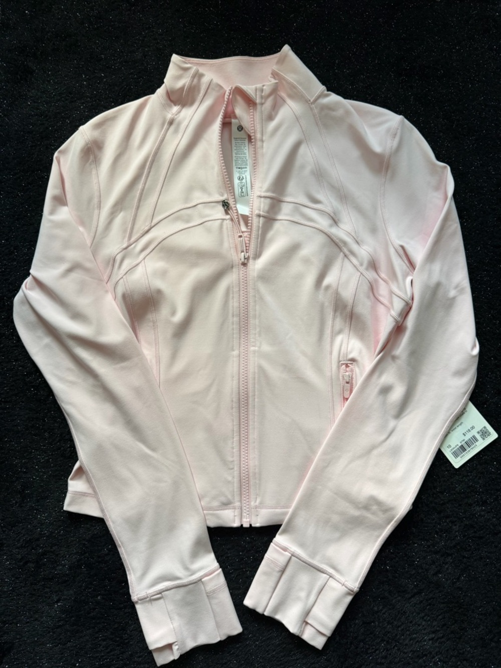 NWT Strawberry Milkshake Lululemon Nulu Jacket Define Size 10 cropped -SOLD OUT